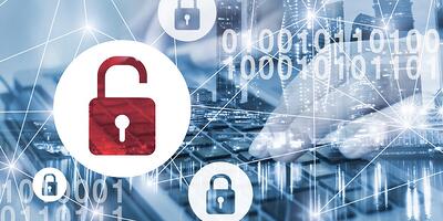 Data security banner graphic